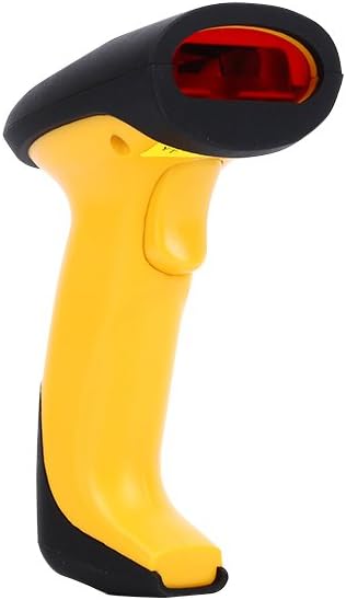 EVAWGIB Warehouse Barcode Scanner 328Feet Transmission Distance USB Cable 1D/2D Automatic QR Code Scanner Handheld Barcode Reader Wried&Wireless Barcode Scanner with 2.4GHz (EV-X2202-EE Braket) Pack of 2