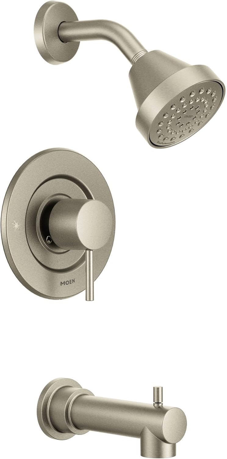 Moen T2193EP Align Posi-Temp Pressure Balancing Eco-Performance Modern Tub and Shower Trim Kit Valve Required, Chrome