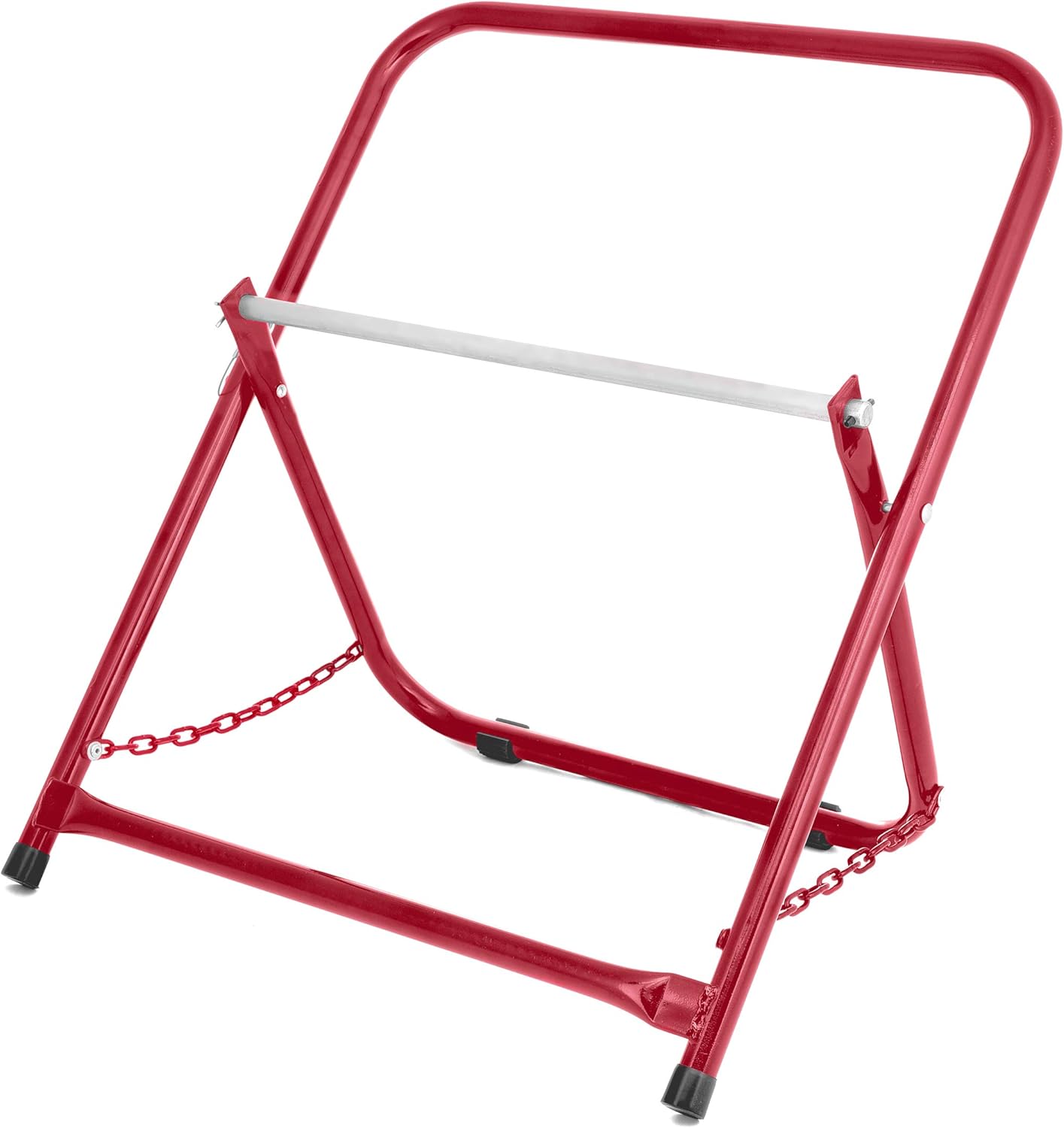 AdirPro Durable Single Axle Cable Caddy - Commercial Industrial Grade Steel Wire Dispenser - Compact Design Holds Cable Reels Up to 20