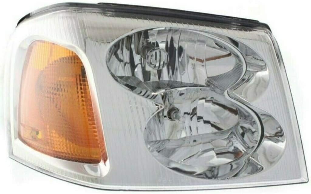 For 2002-2009 GMC Envoy Headlight Passenger Side GM2503220 Envoy For 15833070