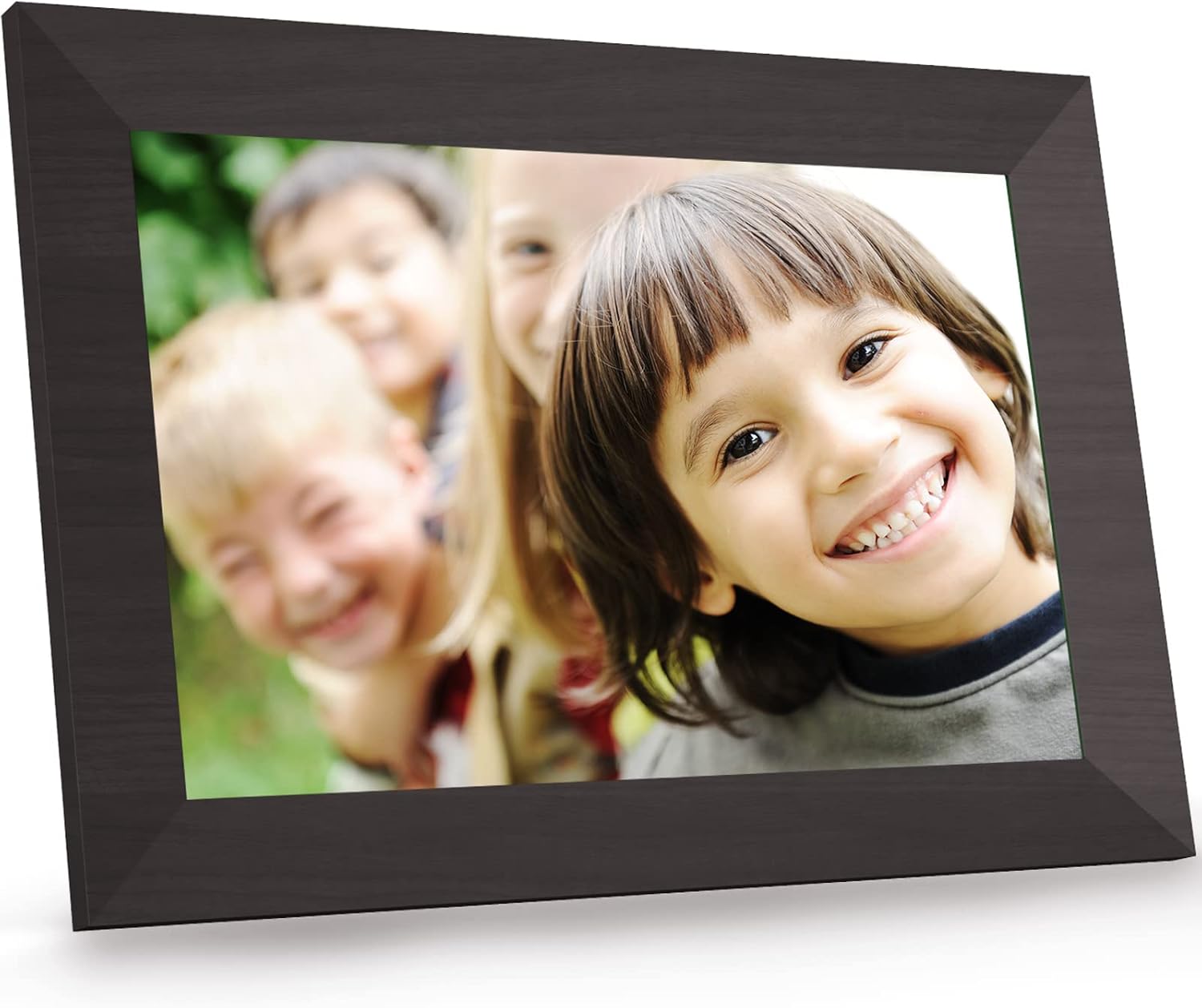 8 inch Digital Photo Frame WiFi with 1280 * 800 IPS Touch Screen Built-in 16GB Storage Auto-Rotate Easy Share Photos/Videos - Black Pack of 2