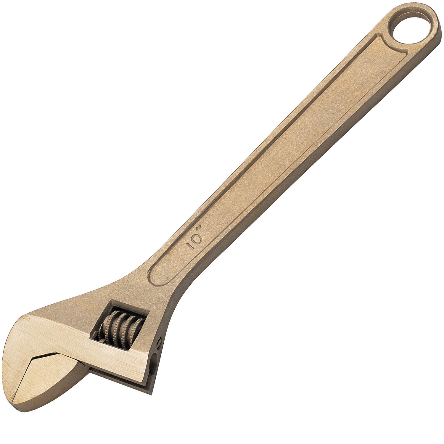 CS Unitec | Non-Sparking & Non-Magnetic Adjustable Wrench | 6in Aluminum Bronze Tool, TUV Certified & Beryllium Free Pack of 2