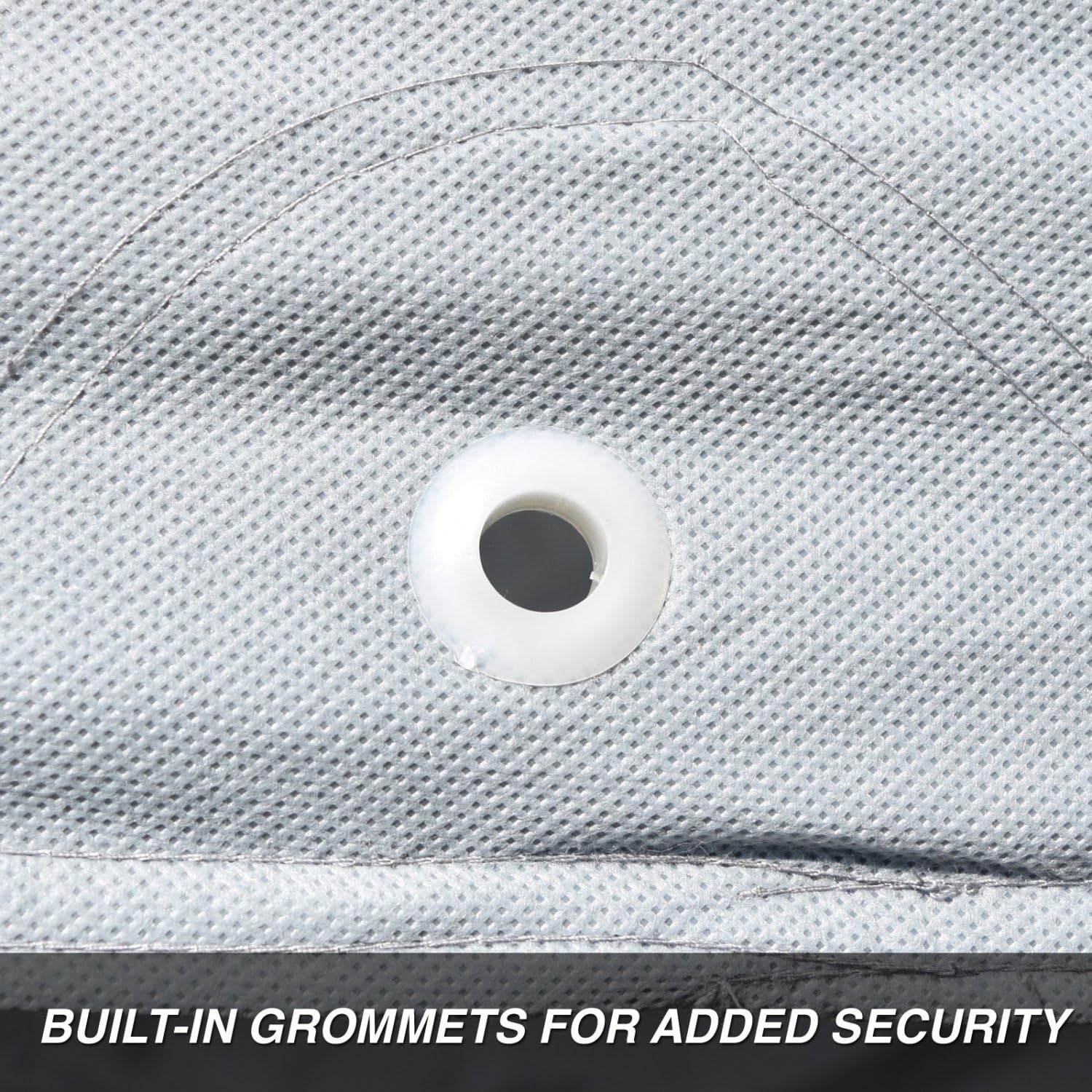 Budge Duro SUV Cover Fits Small SUVs up to 162 inches, UD-0 - (Polypropylene, Gray) Pack of 2