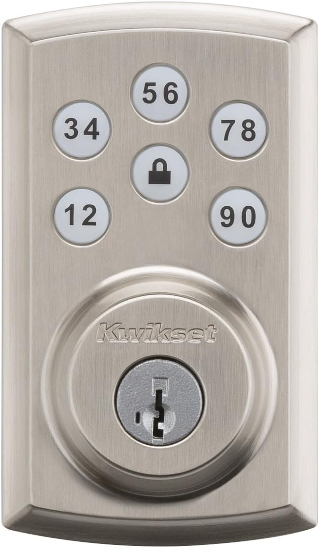 Kwikset SmartCode 888 Touchpad Electronic Deadbolt with Z-Wave