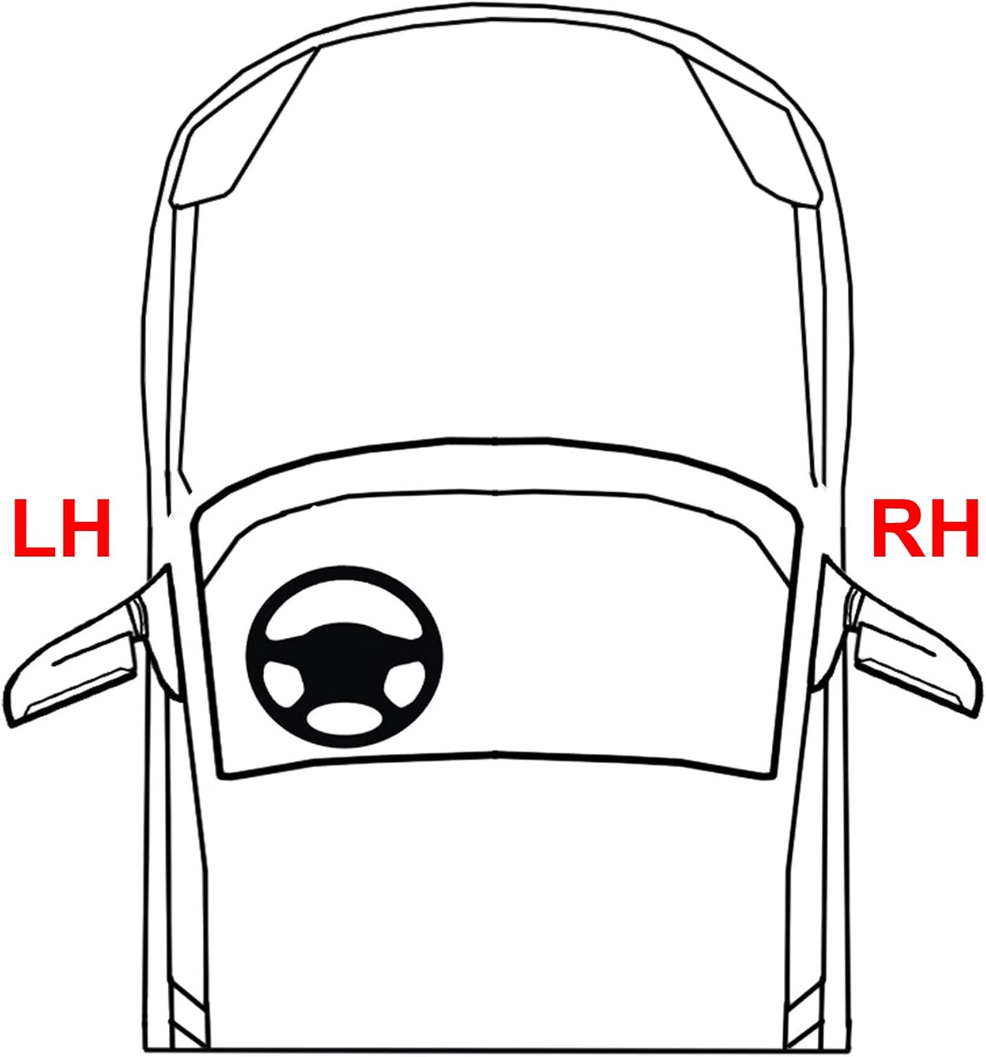 Evan-Fischer Tail Light Assembly Compatible with 2004-2015 Nissan Titan Driver Side Pack of 2