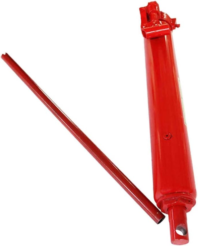 PreAsion Heavy Duty 12 Ton Stroke Hydraulic Long Ram Jack Ram Jack Engine Lift Crane with Handle