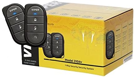 Viper 3106V 3-Channel 1-Way Car Alarm System