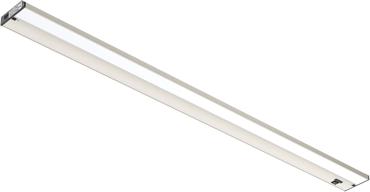 GETINLIGHT 3 Color Levels Dimmable LED Under Cabinet Lighting with ETL Listed, Warm White (2700K), Soft White (3000K), Bright White (4000K), White Finished, 12-inch, IN-0210-1 Pack of 2