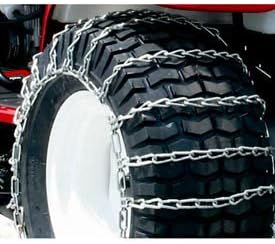 Maxtrac Snow Blower/Garden Tractor Chains, 2 Link- 4/0 Cross Chain, Steel, Pair - Lot of 5