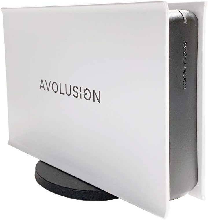 Avolusion PRO-5X Series 4TB USB 3.0 External Gaming Hard Drive for PS4 Original, Slim & Pro (White) Pack of 2