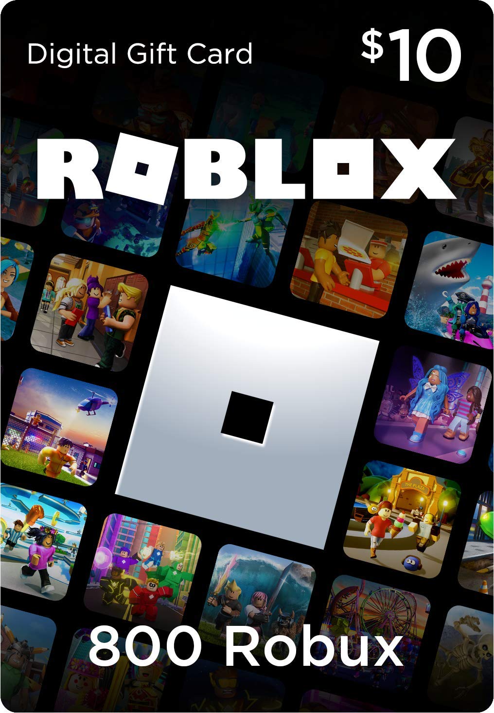 Roblox Gift Card - 10000 Robux [Includes Exclusive Virtual Item] [Online Game Code]
