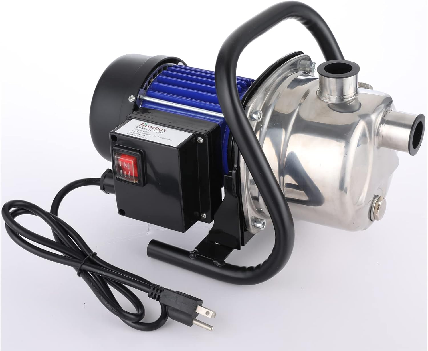 Submersible Clean/Dirty Water Pump with Automatic Float Switch Submersible Water Pump Sump for Pool, Pond,Garden, Flooded Cellar, Aquarium and Irrigation (0.5HP, Blue) Pack of 2