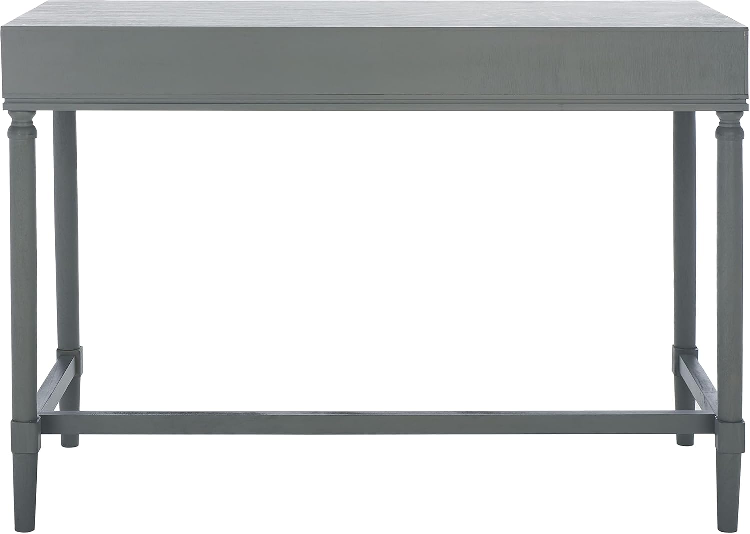 SAFAVIEH Home Collection Rhyne Taupe 2-Drawer Computer Table Office Desk DSK5702B, Grey