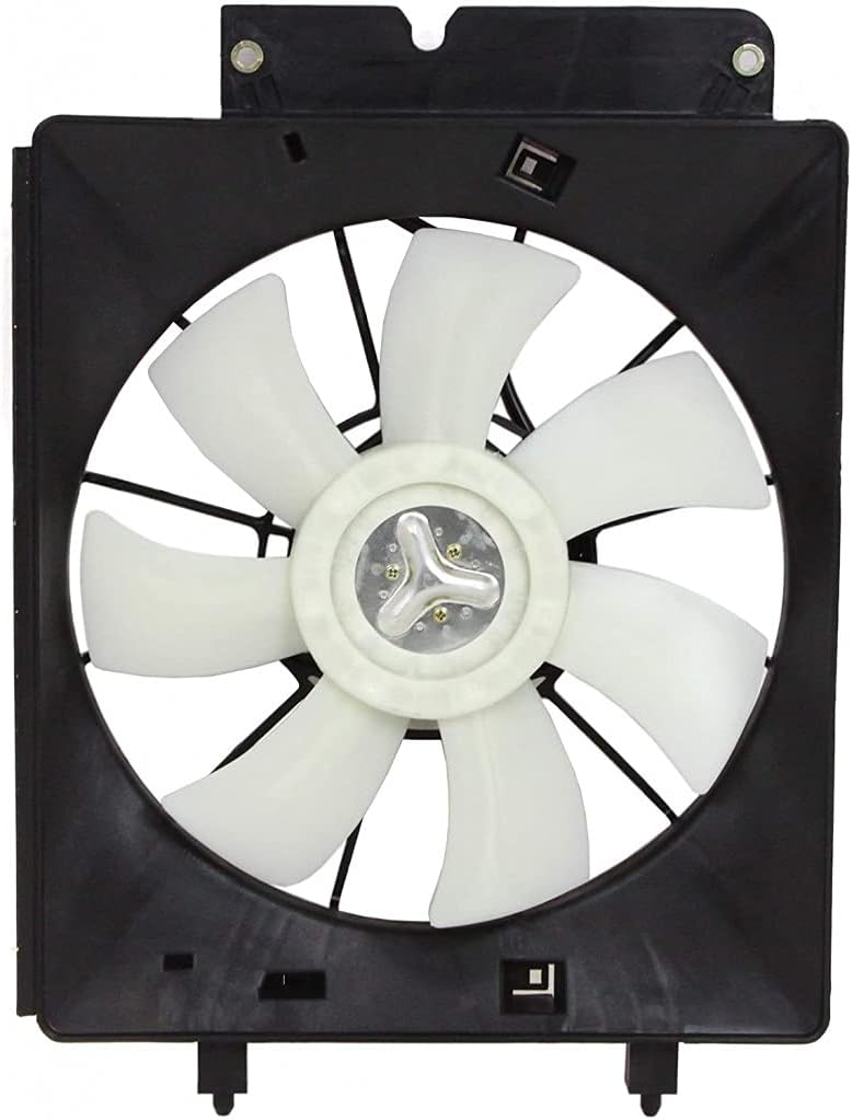 For Honda CRV Cooling Fan Assembly A/C Condenser 2002 03 04 05 2006 For HO3113116 | 38611-PZD-A01 Pack of 2