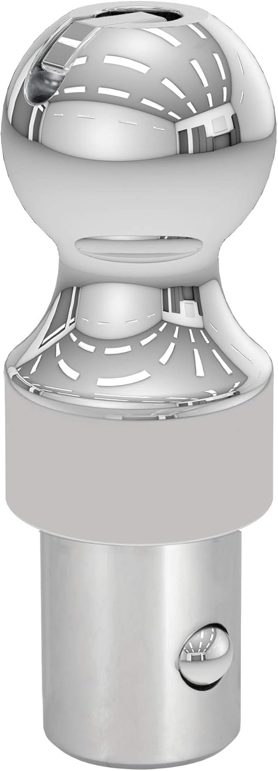 CURT 60628 30K Factory Style 3-Inch Gooseneck Ball, Fits Select Chevrolet Ford, GMC, Nissan Titan XD, Ram, Puck System Required