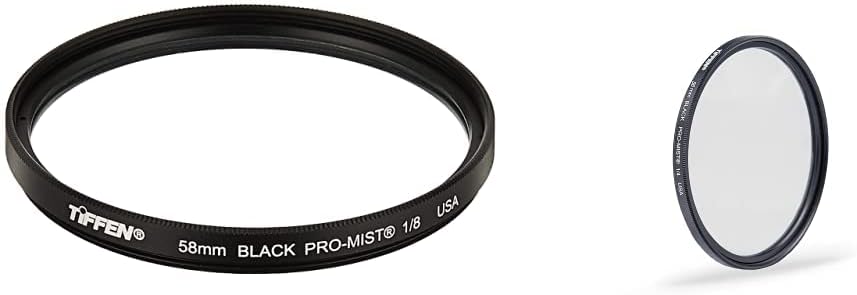 Tiffen 52BPM18 52mm Black Pro-Mist 1/8 Camera Lens Filter Pack of 2
