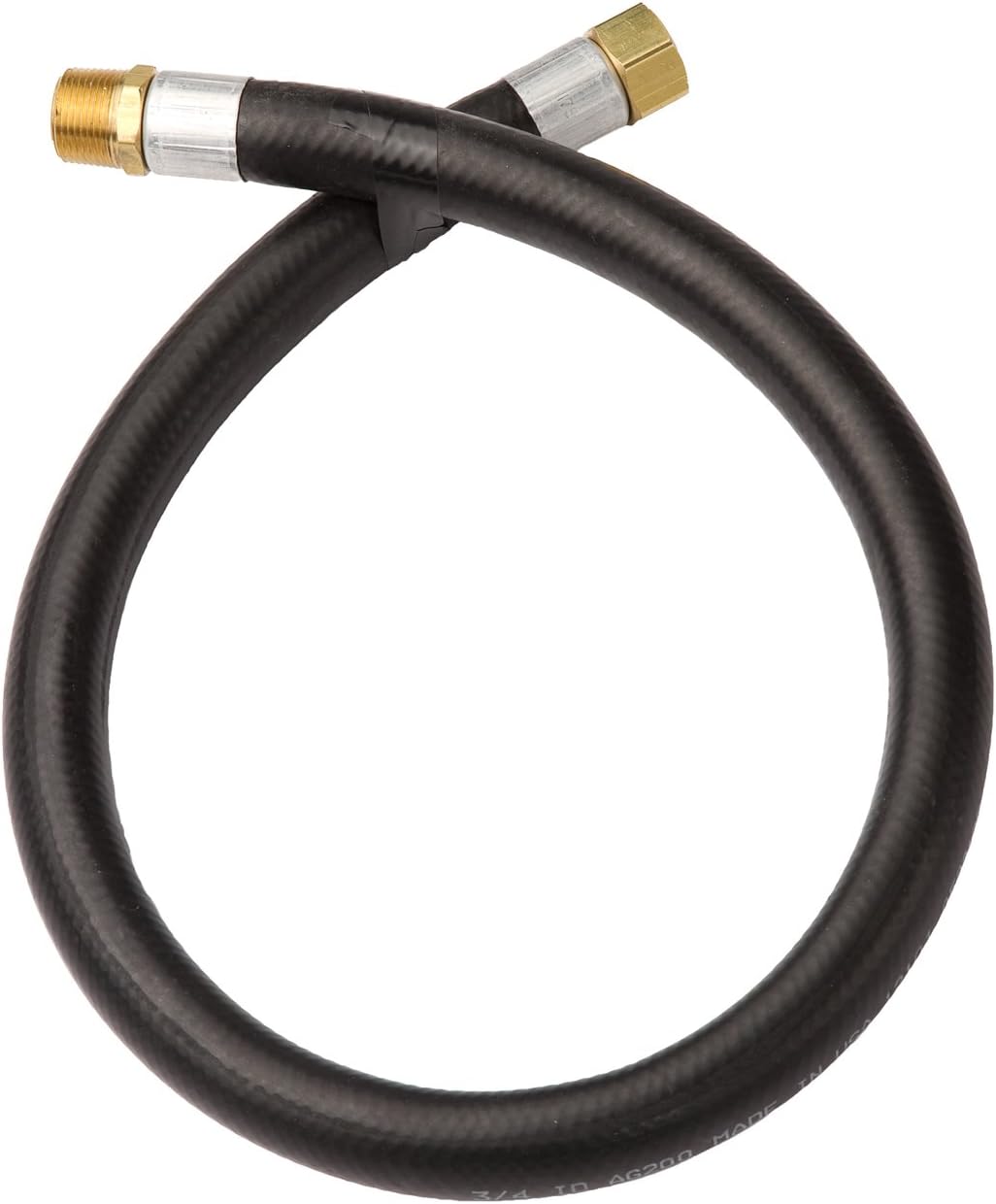 Rapidair F0215 Compressor Jumper Hose, 3/4 x 3-Feet Pack of 2