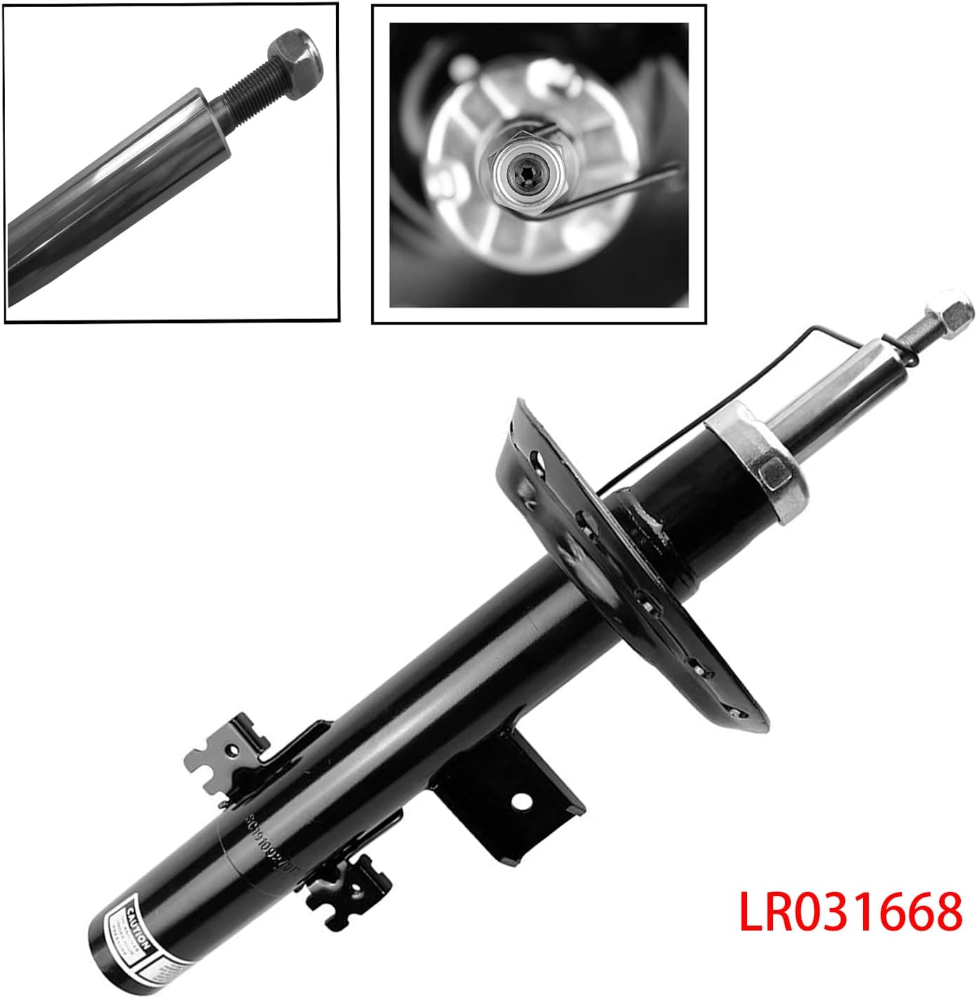 TOPAZ LR031668 Rear Right Air Suspension Shock Absorber Struts Compatible with Land Rover LR2 2009-2012 Pack of 2