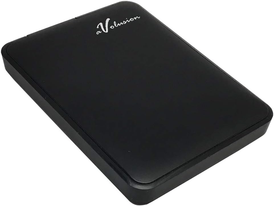 Avolusion 1TB USB 3.0 Portable External PS4 Hard Drive (PS4 Pre-Formatted) HD250U3-Z1 - w/2 Year Warranty Pack of 2