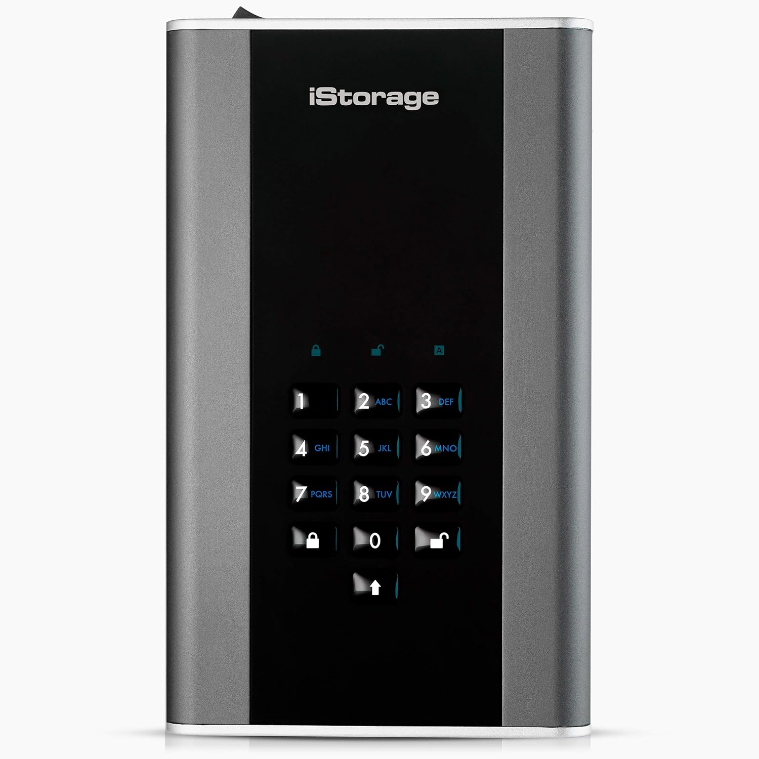 iStorage diskAshur DT2 256-bit 3TB USB 3.1 FIPS Level 3 Certified, Secure encrypted Desktop Hard Drive IS-DT2-256-3000-C-X