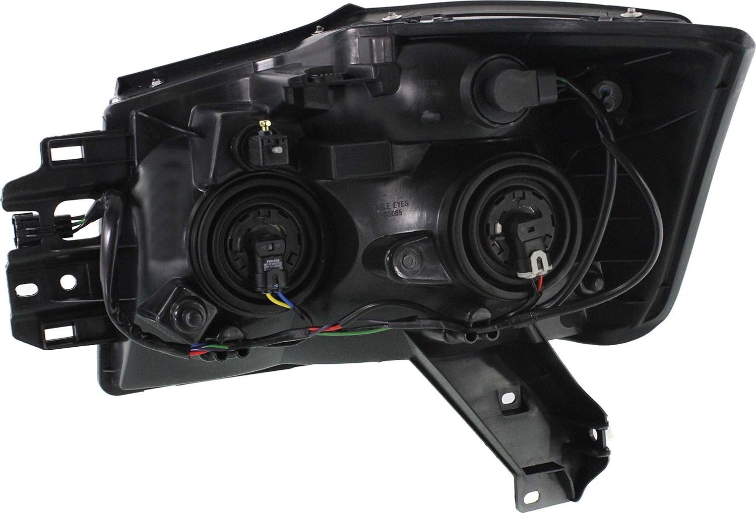 Evan-Fischer Headlight Assembly Compatible with 2008-2015 Nissan Armada Halogen Passenger Side