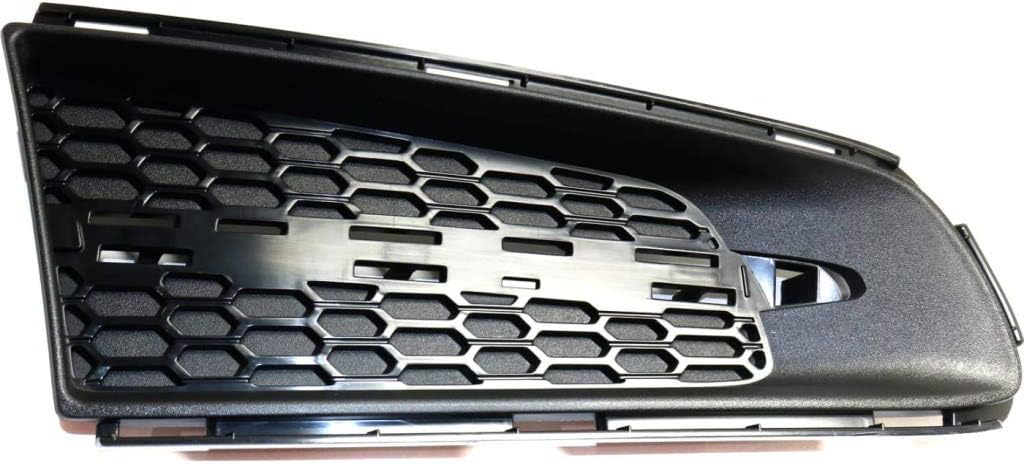 For Cadillac ATS Fog Light Cover 2013 2014 Outer Passenger Side | Cover Grille | w/HID Headlights | Textured Black | DOT/SAE Compliance | GM1039177 | 22787984 Pack of 2