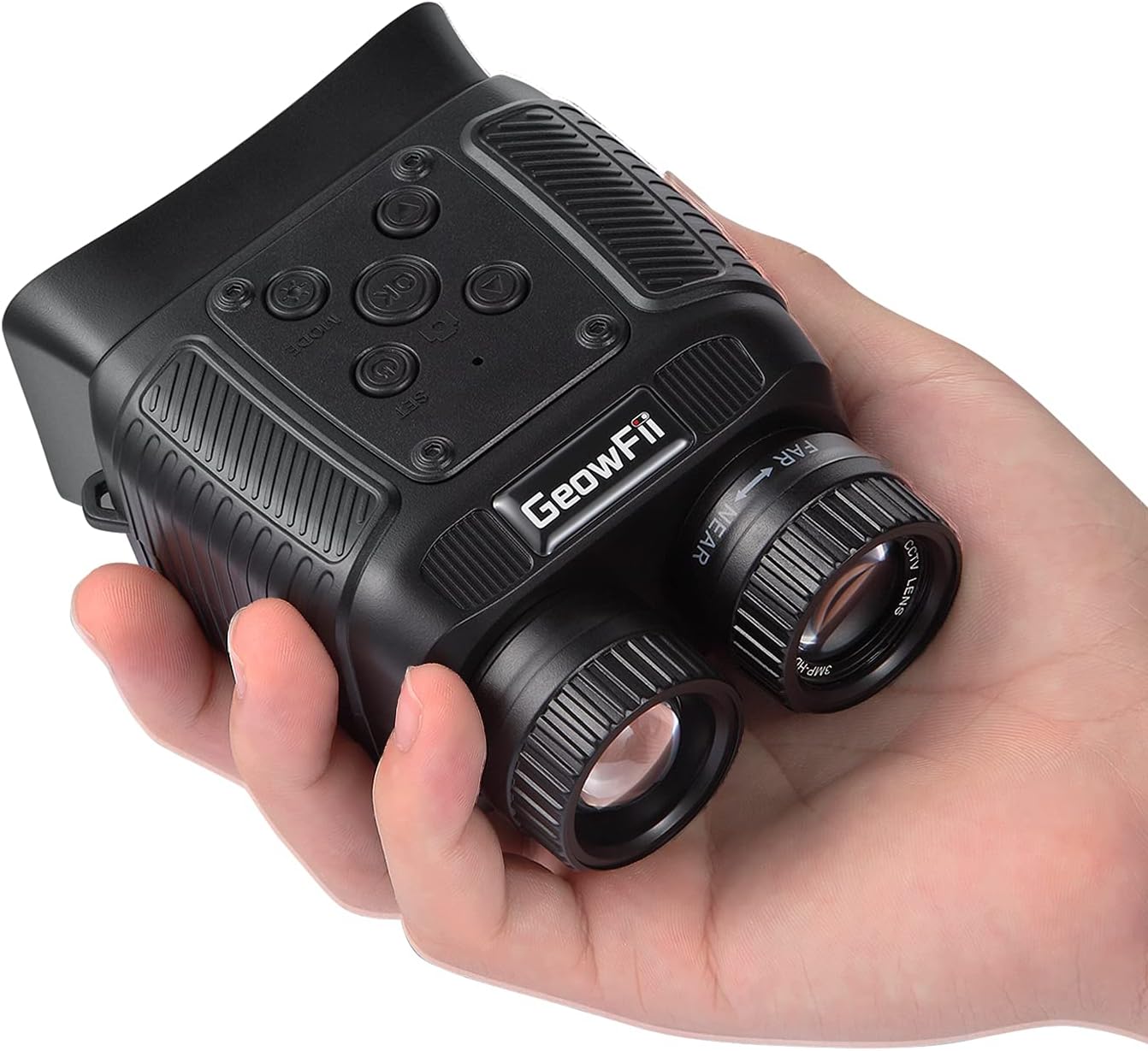 Night Vision Binoculars, Mini Digital Night Vision Goggles for 100% Darkness, with 8X Digital Zoom 2000mAh Battery,Save Photos&Video with Audio for Adult Hunting Spy Military Security,32G card