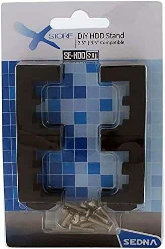 Sedna SEDNA - 2.5 Inch 3.5 Inch Hard Disk Rubber Stand (12 pcs Pack) Pack of 2