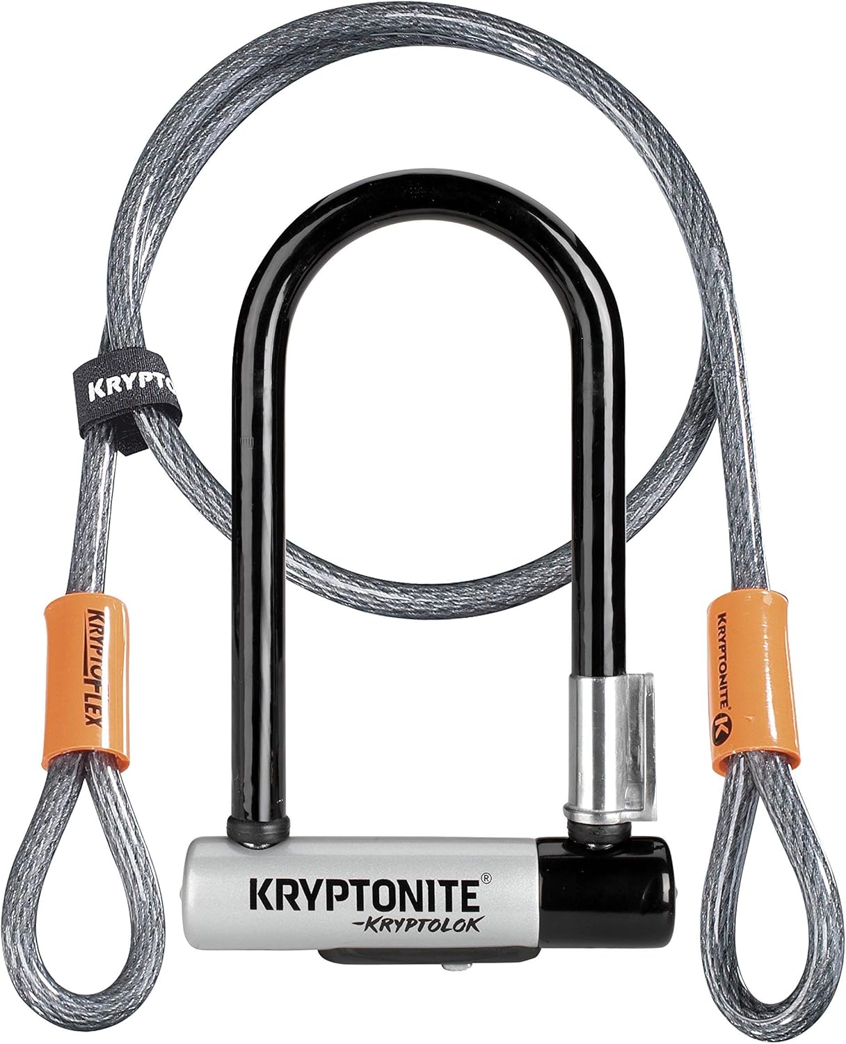 Kryptonite Kryptolok 12.7mm U-Lock with FlexFrame-U Bracket Pack of 2