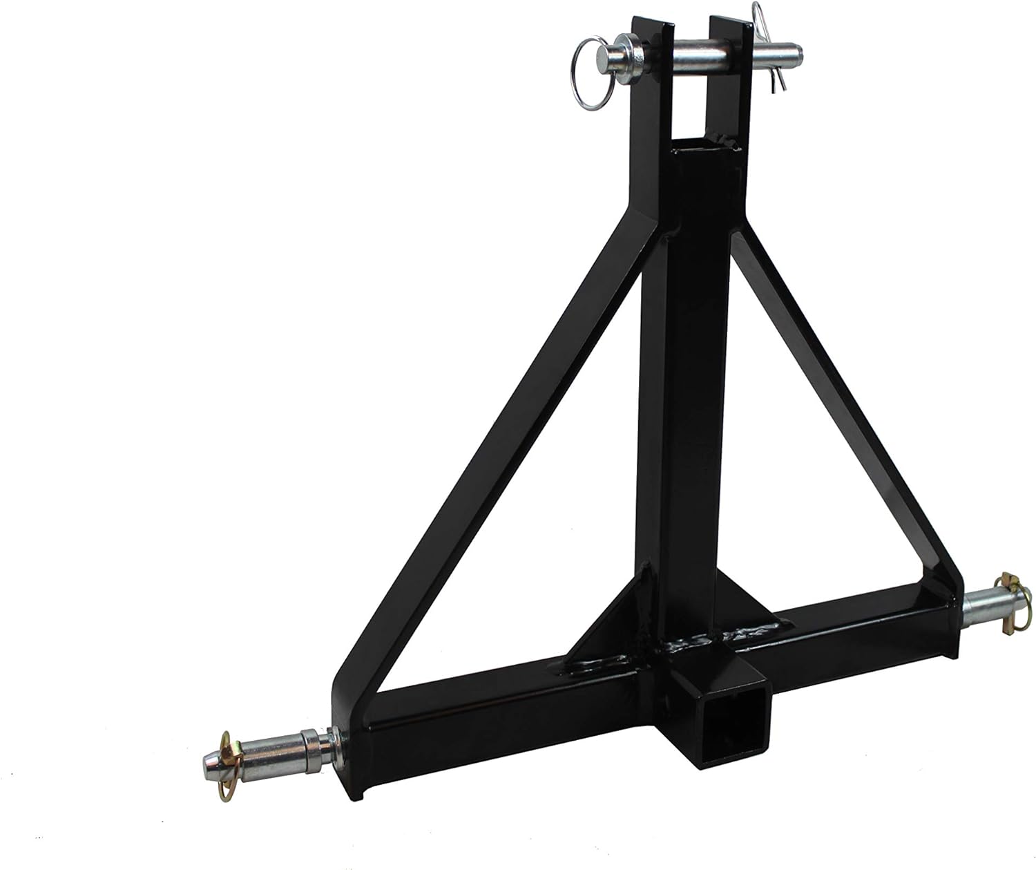 MAXXHAUL Standard 3-Point Hitch Adapter for Trailers & Farm Equipment with Category 1 Pins & 2