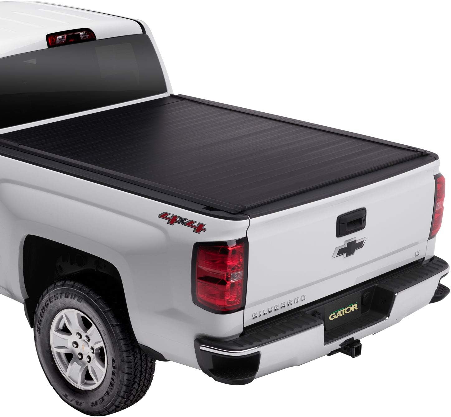 Gator Recoil Retractable Truck Bed Tonneau Cover | G30482 | Fits 2019 - 2022 Chevy/GMC Silverado/Sierra 1500, works with MultiPro/Flex tailgate 6' 7