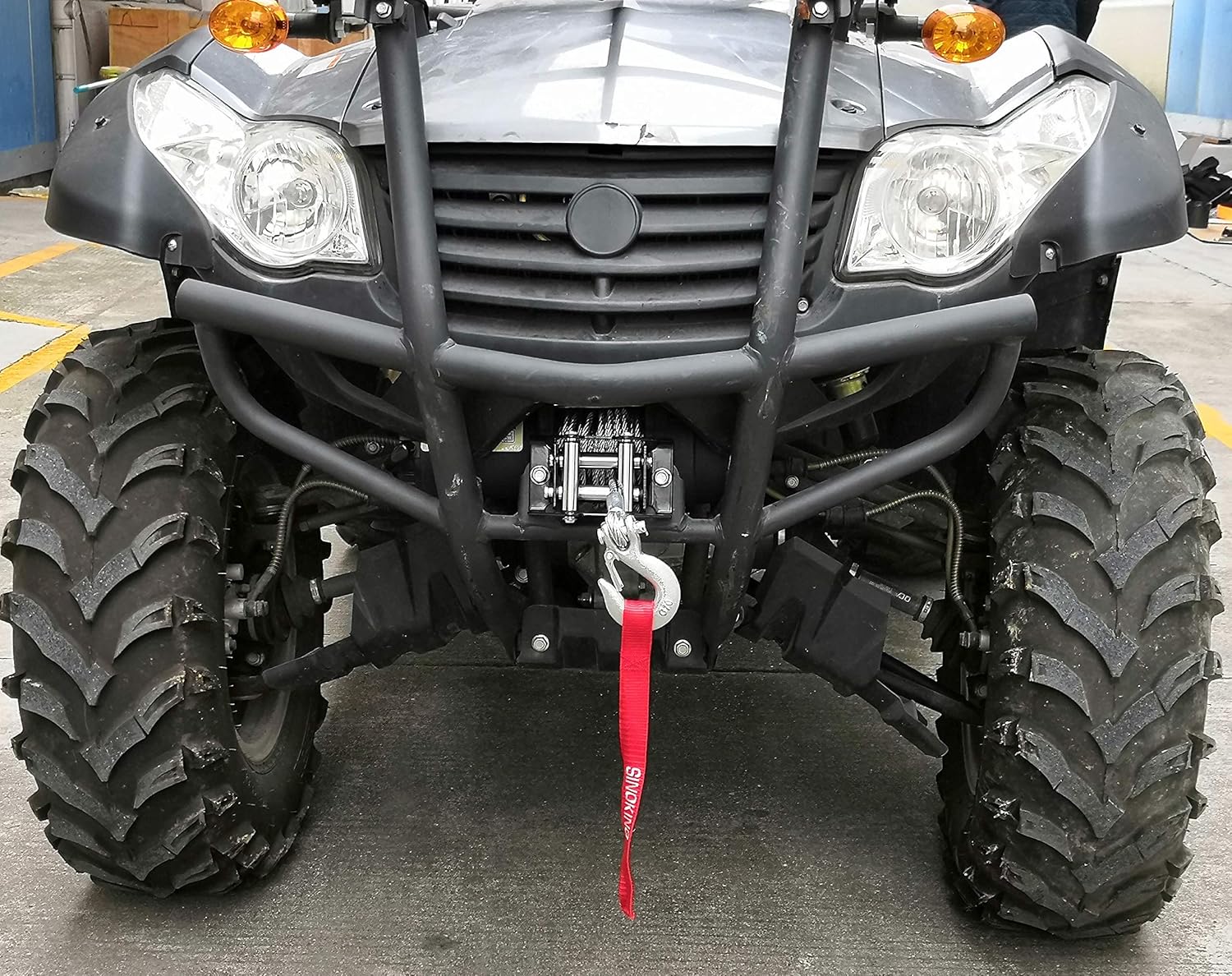 SINOKING 6000lb 12V Winch, UTV&ATV Winch with 1/4