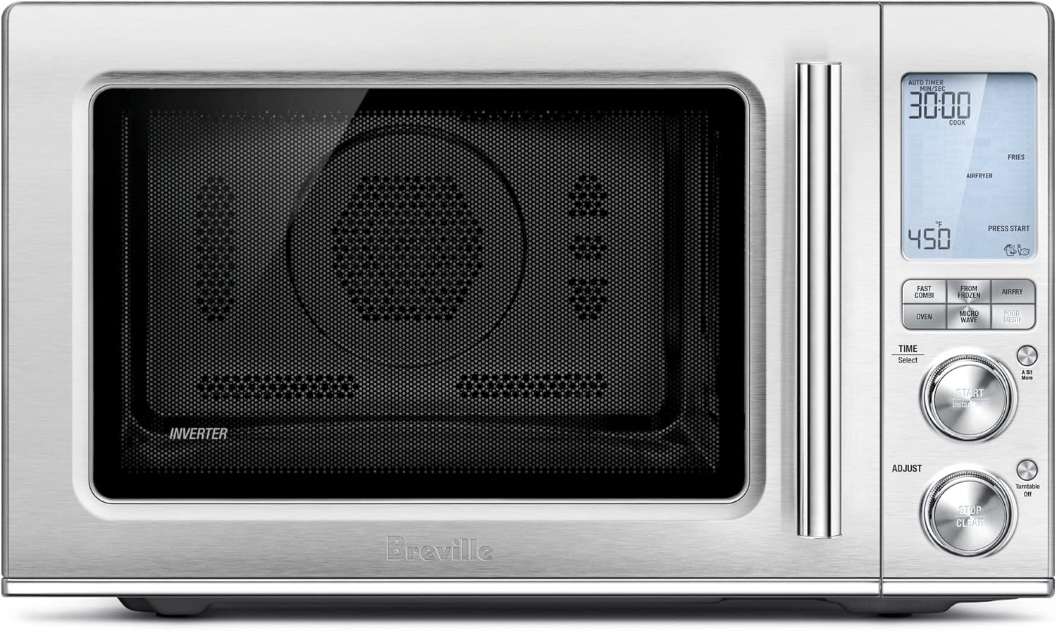 Breville BMO870BSS1BUC1 Combi Wave 3 in 1, Brushed Stainless Steel