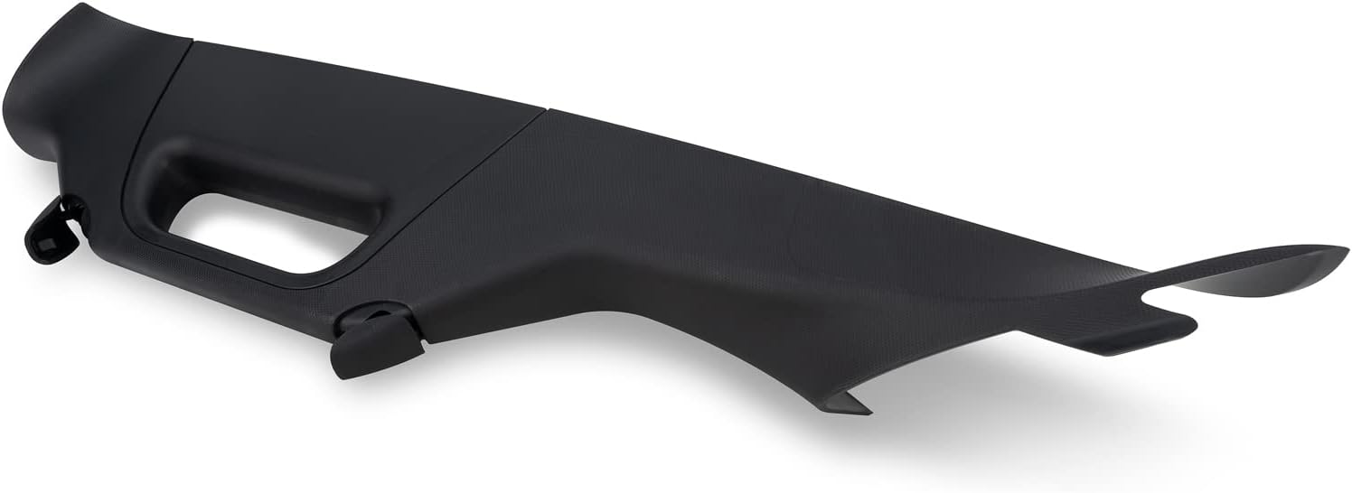 A Pillar Handle Interior Trim Compatible with 2011-2016 Ford F-250 F-350 F-450 F-550 Super Duty Replace#BC3Z-2503599-AA (Left, Tan) Pack of 2