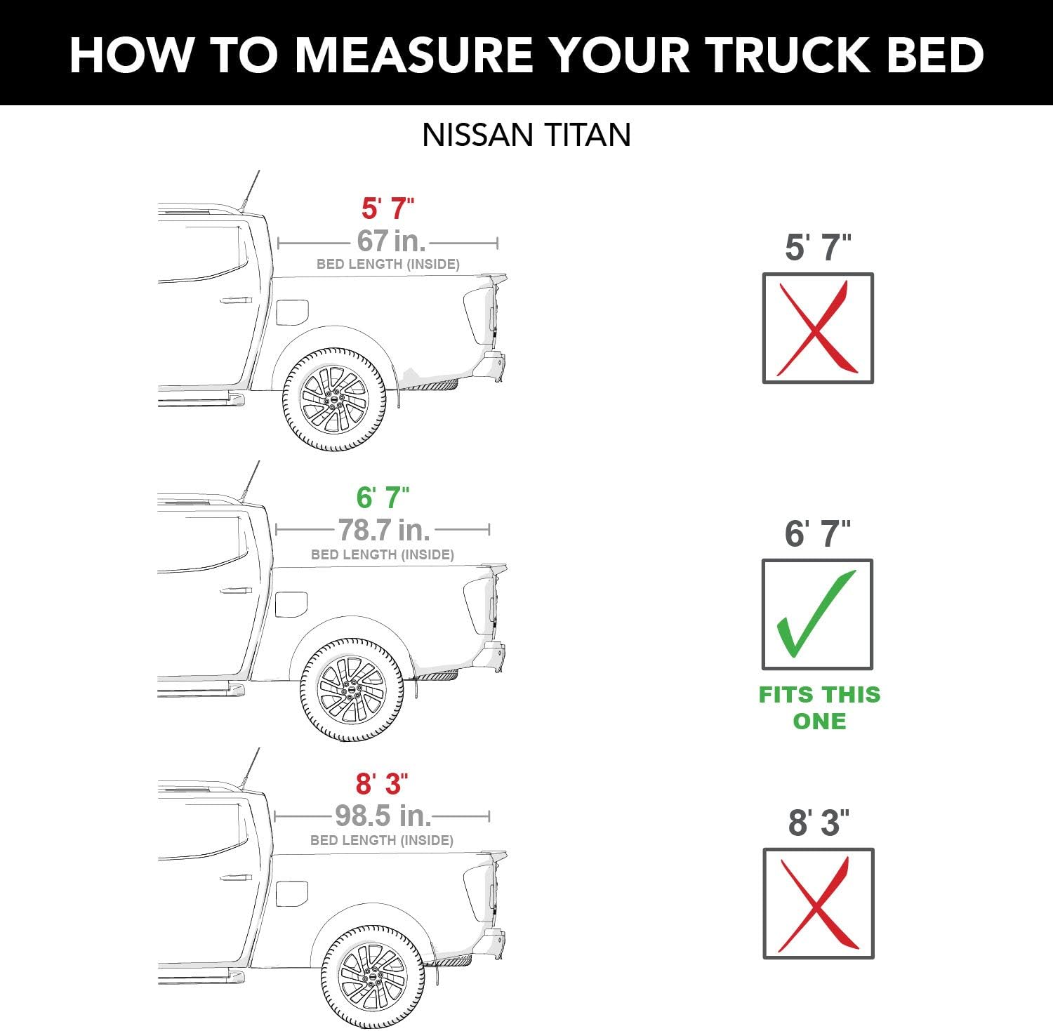 TruXedo TruXport Soft Roll Up Truck Bed Tonneau Cover | 288801 | Fits 2016 - 2022 Nissan Titan w/o Track System 6' 7
