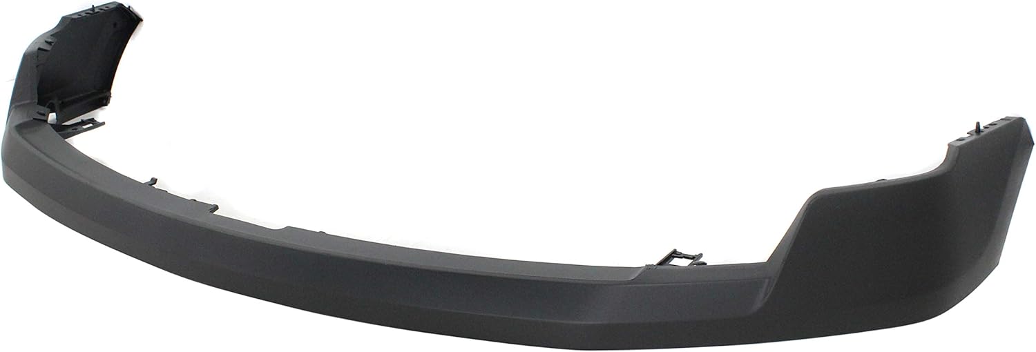 Evan-Fischer Front Bumper Cover Compatible with 2009-2014 Ford F-150 Textured All Cab Types XL Model