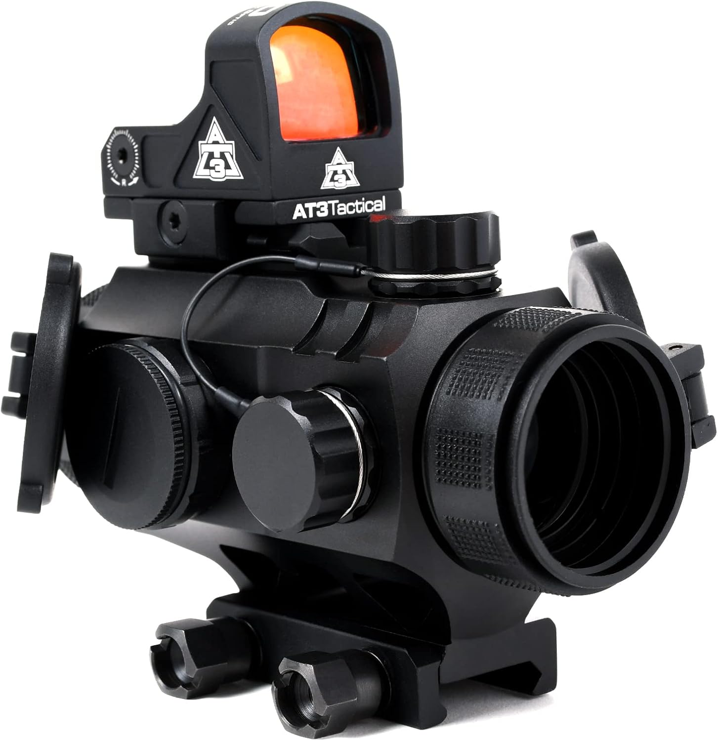 AT3™ 3XP + ARO Combo Kit – Includes 3X Prism Scope & Micro Red Dot Reflex Sight