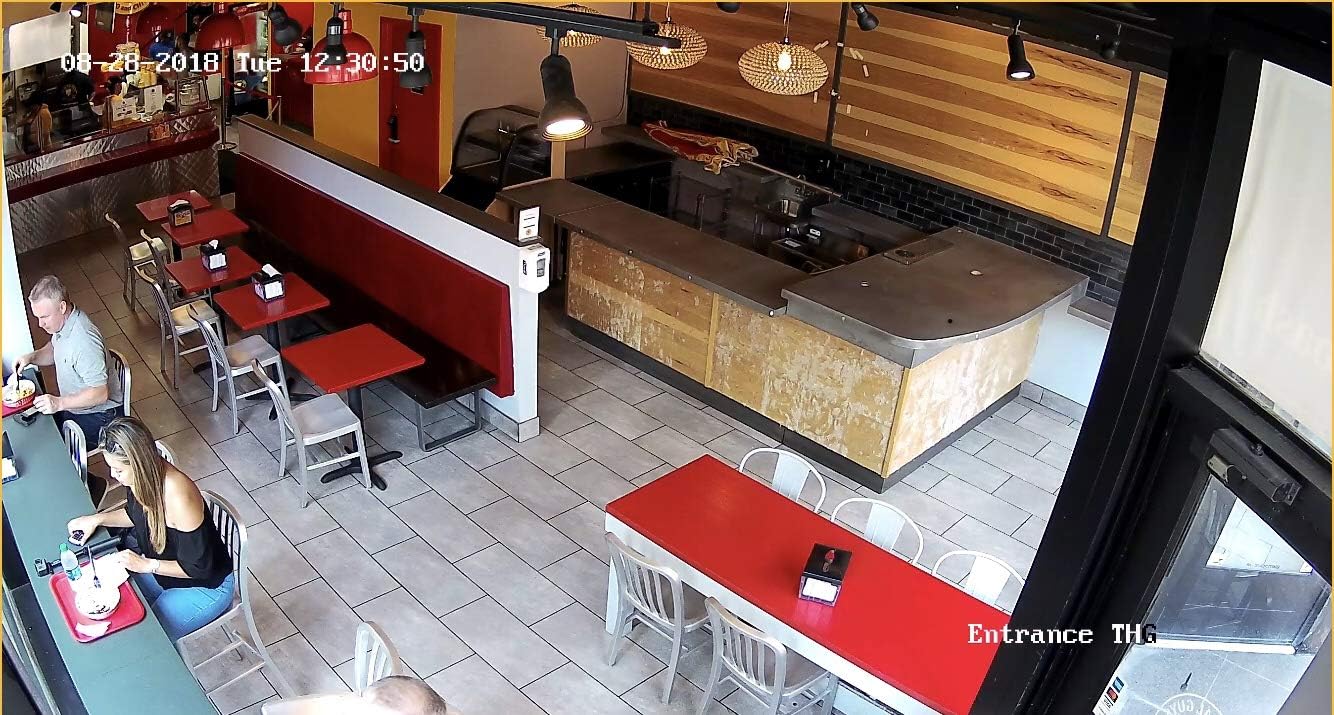 4MP PoE Security IP Camera - Compatible with Hikvision Performance Series DS-2CD2143G0-IB Black Mini Dome EXIR Night Vision 2.8mm Fixed Lens H.265+ 3 Year Warranty