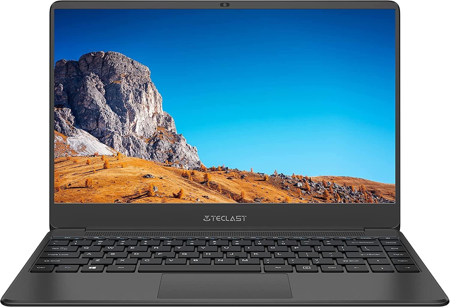 TECLAST Traditional Laptop Computers 14 inch, 8GB+256GB Quad Core Windows 10 Laptop Computer(Windows 11 Free Upgrade), Light Metal Laptops, 1920x1080 FHD 2.4G+5G WiFi USB3.0 Mini-HDMI Work Study