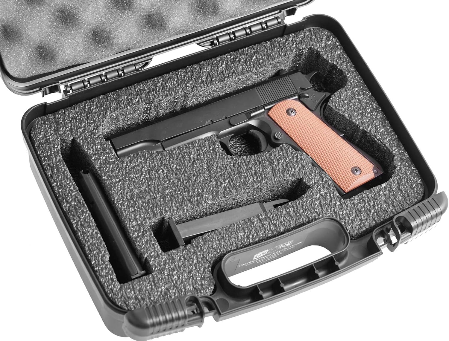 Case Club Pre-Cut Pistol Carrying Cases Pack of 2