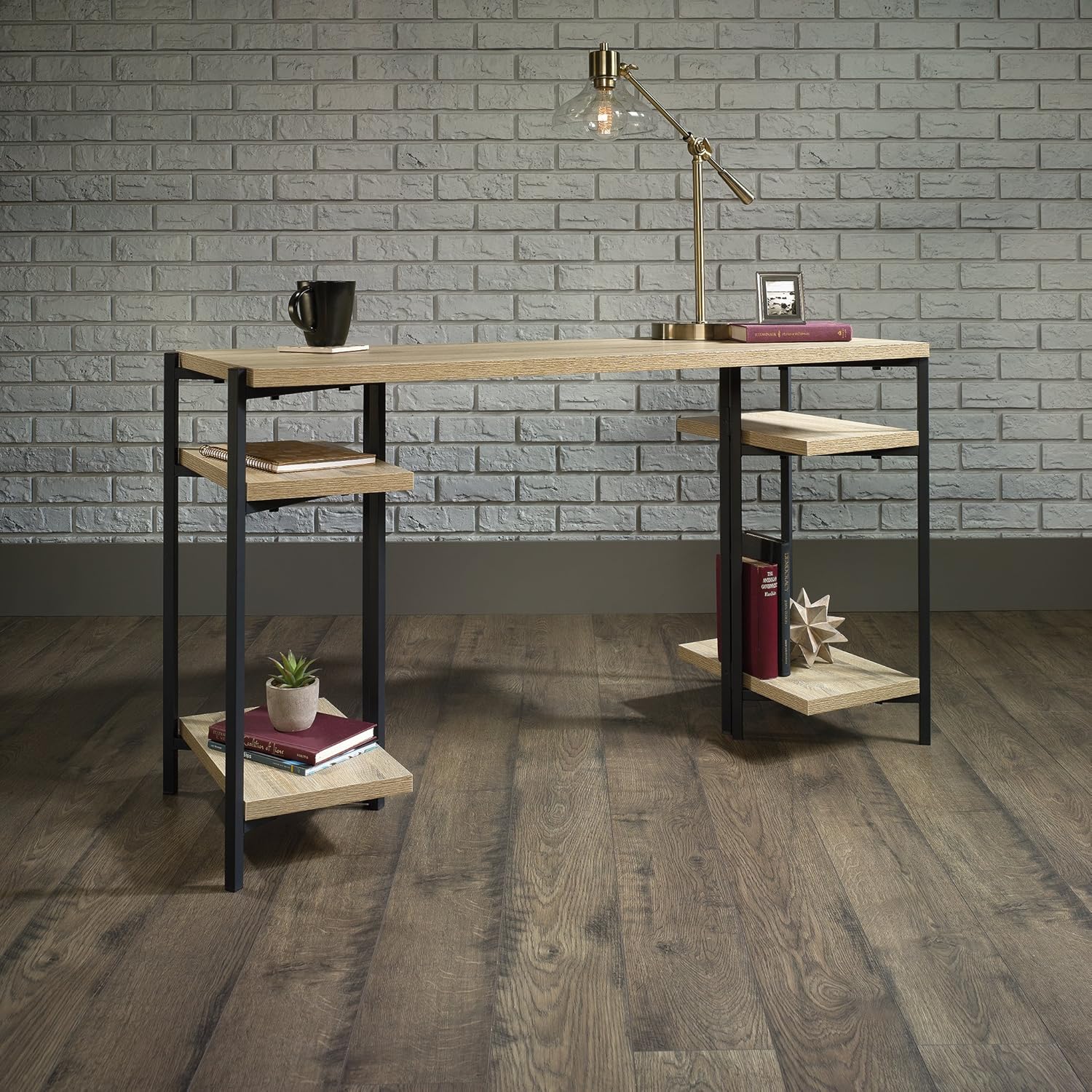 Sauder North Avenue Desk, Charter Oak finish