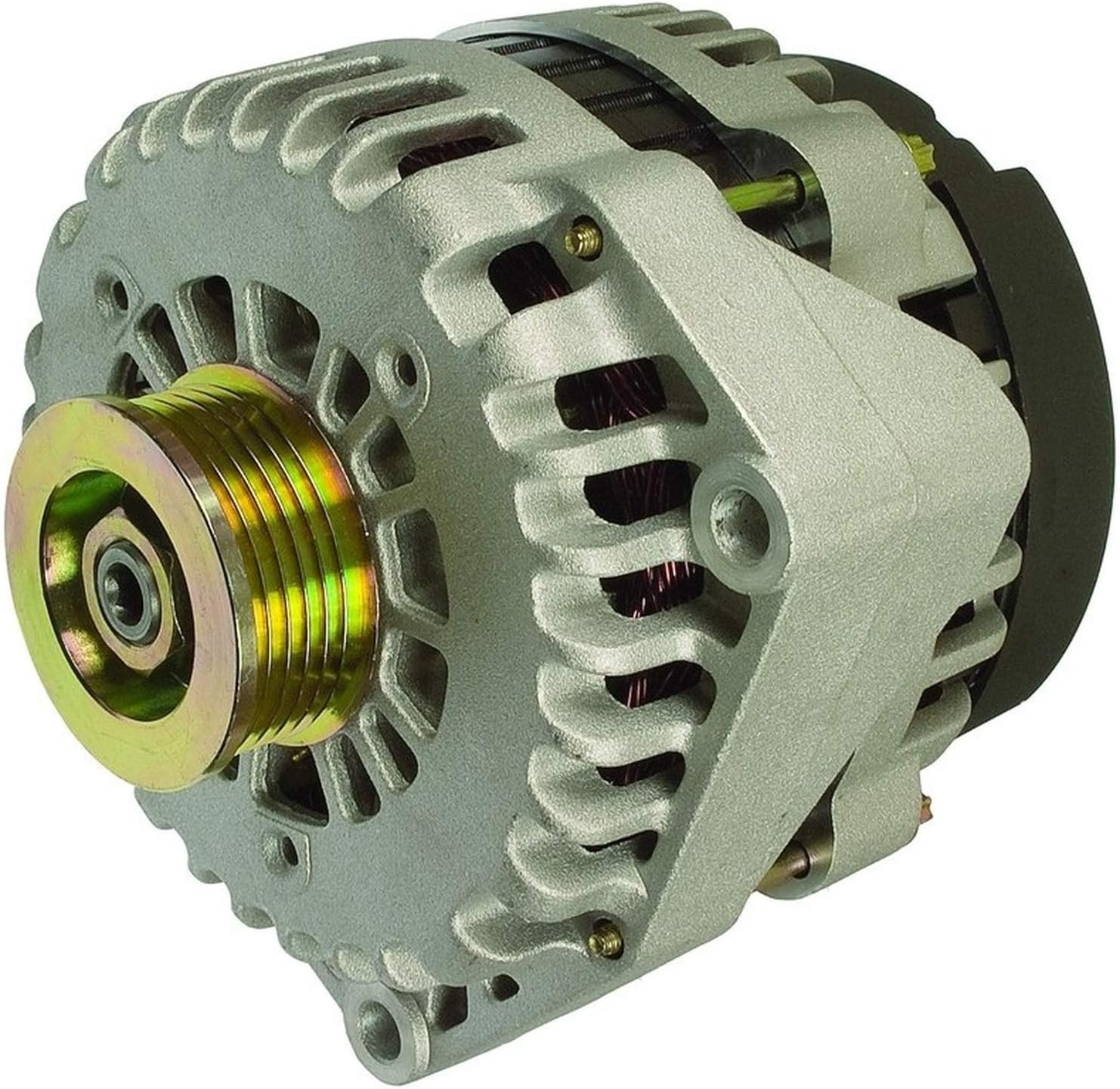 New Alternator 12V 145 AMP Replacement For Chevy Chevrolet GMC Truck, Silverado Pickup Avalanche Tahoe, 1500 2500 3500 05-07 4.3L 4.8L 5.3L 6.0L 8.1L 10392759, 15200268, 15200268, ADR0368, 40012247