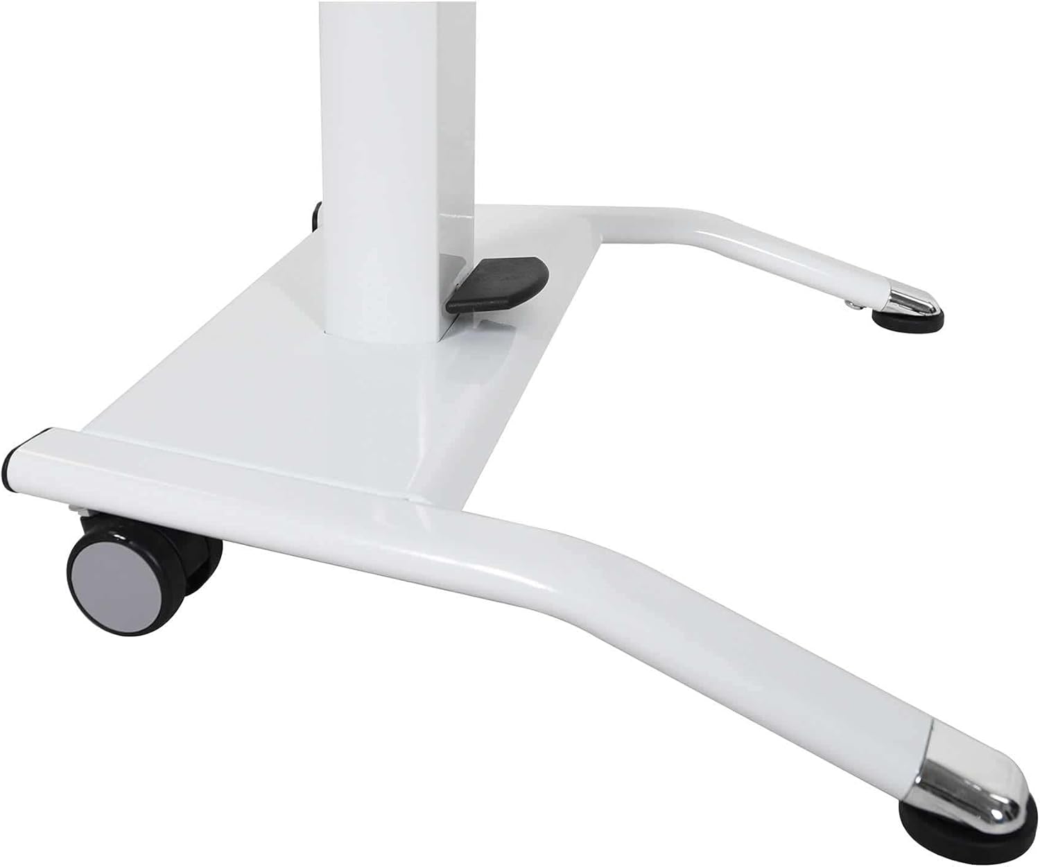 Pneumatic Adjustable-Height Lectern (White)