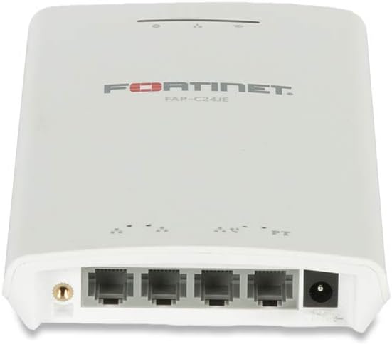 Fortinet FortiAP C24JE Indoor Wall Jack Access Point with Dual 2.4/5 GHz Radios (FAP-C24JE-A)
