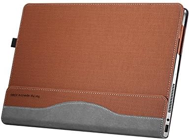 for HP Spectre X360 13.3-inch Computer Case. 13-ap 13-AC 13-AE 13-W022TU PU Leather is Completely Wrapped and Easy to Carry(Coffee) Pack of 2