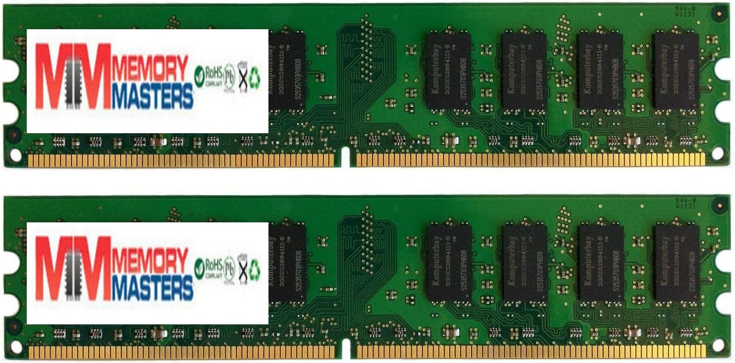 MemoryMasters 8GB (2 X 4GB) DDR2 DIMM (240 PIN) 800Mhz PC2 6400 PC2 6300 8 GB - CL 5