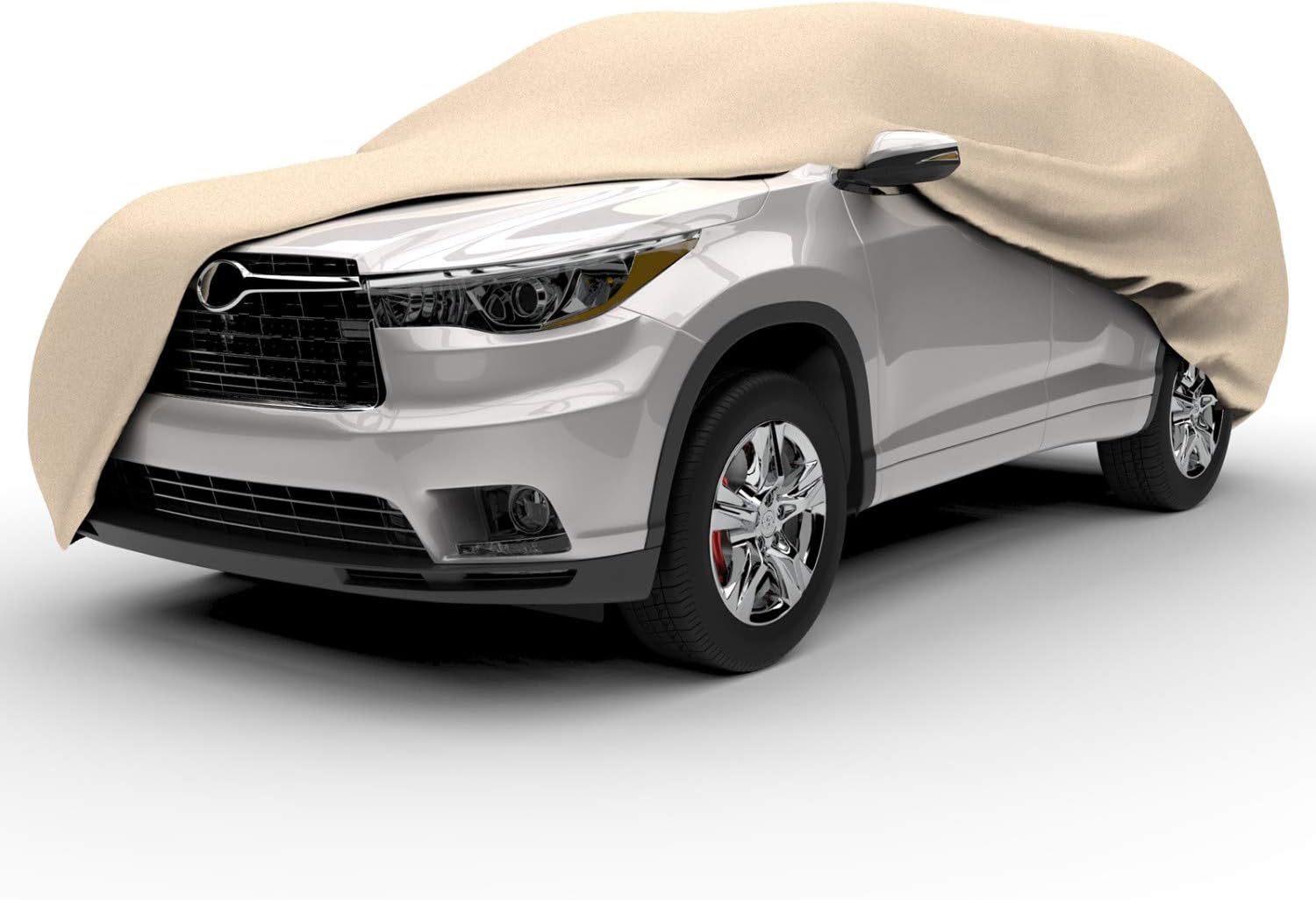 Budge Protector IV SUV Cover, 4 Layer Reliable Weather Protection, Waterproof, Dustproof, UV Treated SUV Cover Fits SUVs up to 229