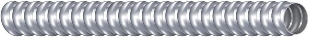 Woods 55082305 AL Flex Fo7500050M Type Rwa Reduced Wall Flexible Conduit, 3/4 in X 50 Ft, Aluminum Pack of 2