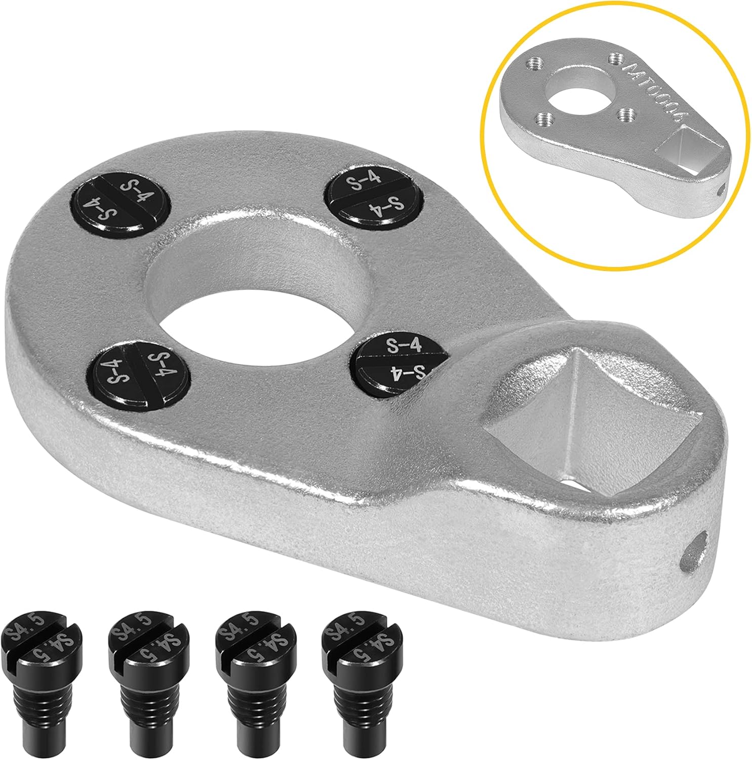 V-SEK Outboard Trim/Tilt Pin Wrench MT0006-32mm x 4mm /4.5mm(YB-06175-1A) Compatible with Yamaha, Suzuki, Johnson, Evinrude and Honda Pack of 2