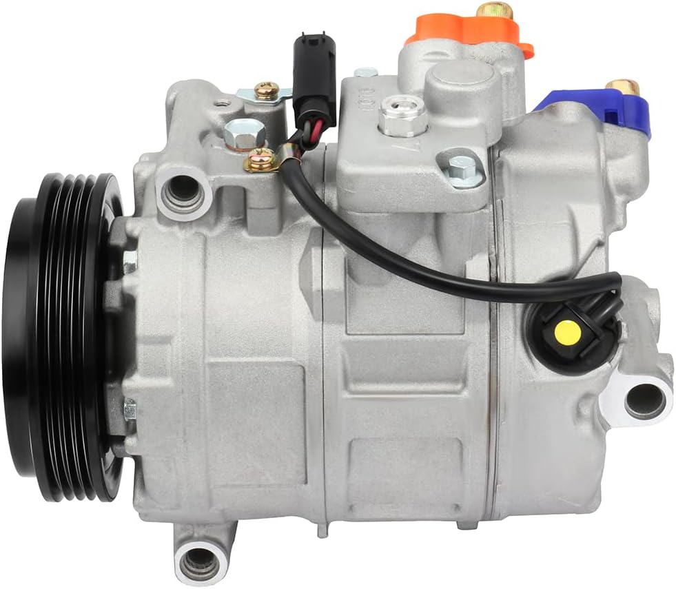 SCITOO CO 11026JC AC Compressor Compatible for BMW 335d 3.0L 2009-2011 Compatible for BMW 525i 530i 2.5L 2004-2005